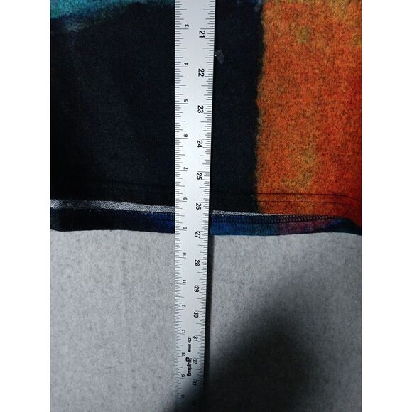 Lily London Colorful Abstract Artsy Brushstrokes Vibrant Pullover Sweater L - Picture 3 of 5